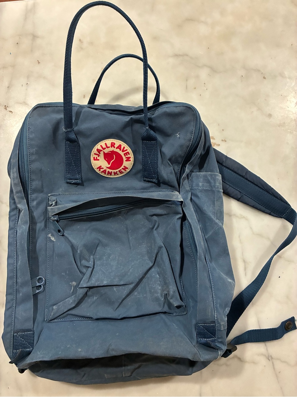 Fjallraven Kanken Classic Backpack Blue Laptop School Travel Bag Sweden